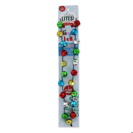Afbeelding van Ketting x-mas light & belletjes
