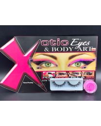 Afbeelding van xotic eyes -pink
